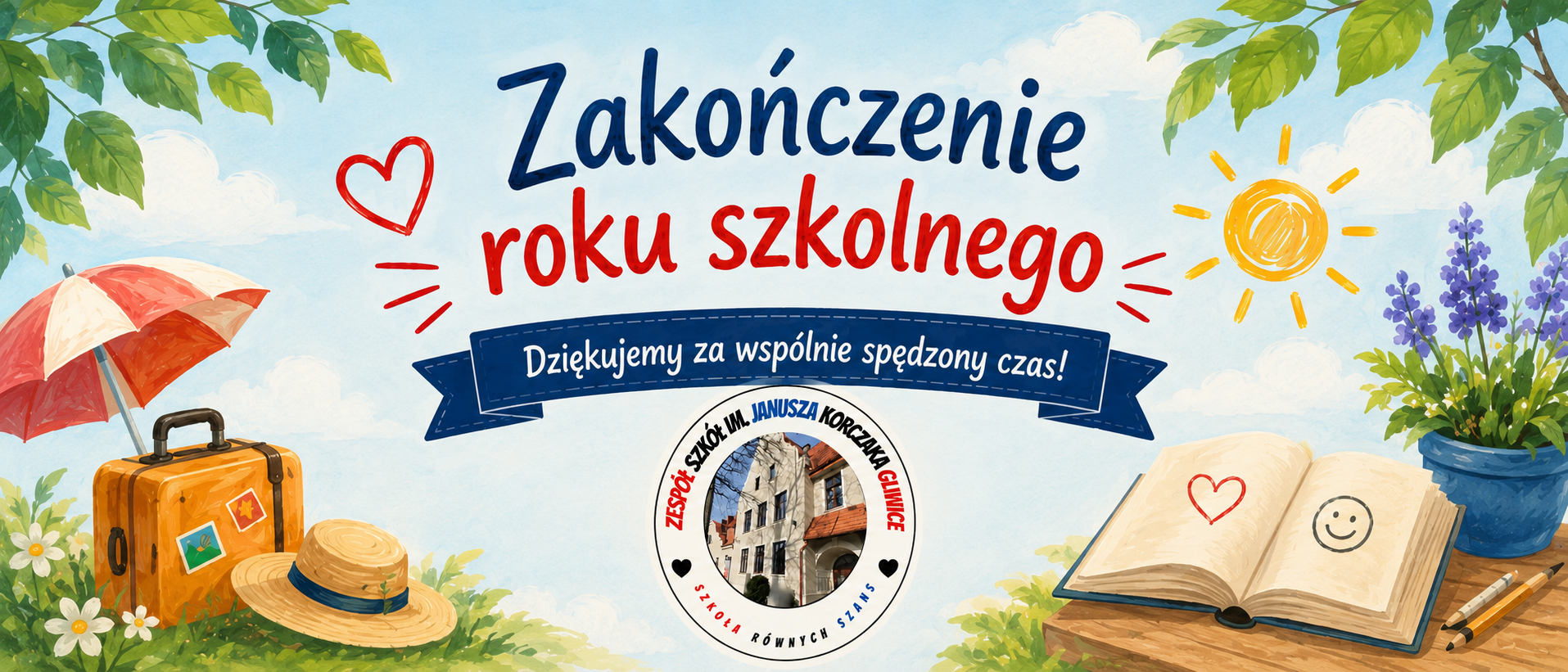 Zakończenie roku nagłówek
